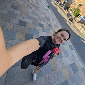 Rebecca on her way home after an active rehabilitation session