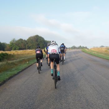London Dynamo cyclists riding the Ride for Recovery to raise money for London's Air Ambulance Charity