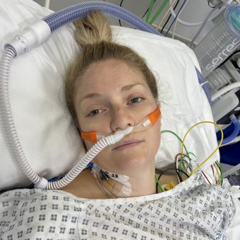 Virginia in hospital