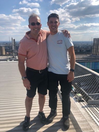 Iain and London's Air Ambulance's paramedic