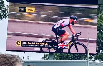 Dan on TV, cycling in the Invictus Games