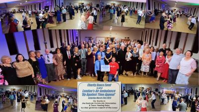 Dance fundraiser for London's Air Ambulance Charity