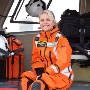 Lead Flight Paramedic, Lynsey Grant