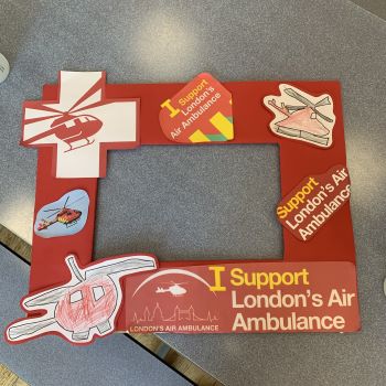 Poster for London's Air Ambulance Charity