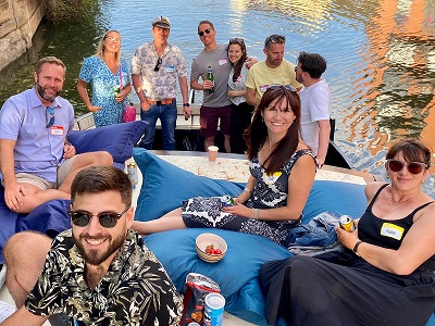 Geobrand on barge cruise fundraiser for London’s Air Ambulance Charity