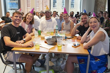 Former patient Oli organises a quiz night hosted by TV’s Louis Theroux 