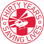 30 years saving lives logo