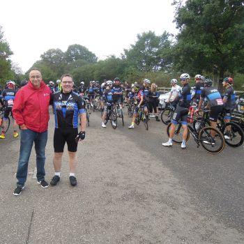 London Dynamo's cyclists
