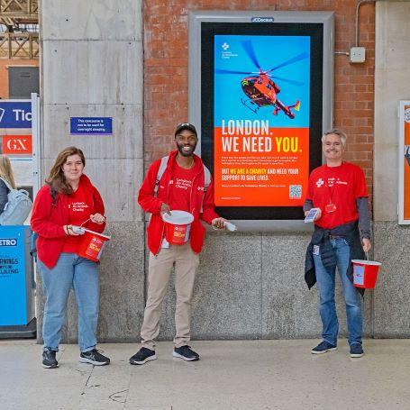 London's Air Ambulance Charity's Big City Collection 2023