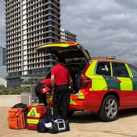 London's Air Ambulance Charity's new rapid response car