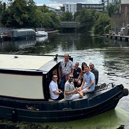 Geobrand barge cruise raises money for London’s Air Ambulance Charity