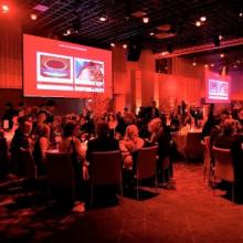 Tables at 2022 fundraising gala