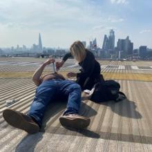 Staging a penetrating wound on London's Air Ambulance's helipad