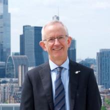 Bob on helipad