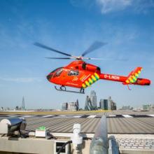 London's Air Ambulance Charity's helicopter